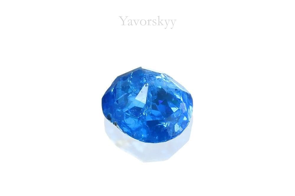 0.22ct Cobalt blue Spinel back view photo