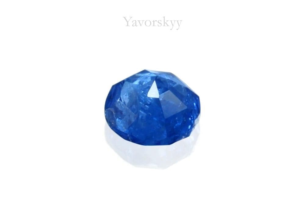 Cobalt blue Spinel 0.22 ct bottom view photo