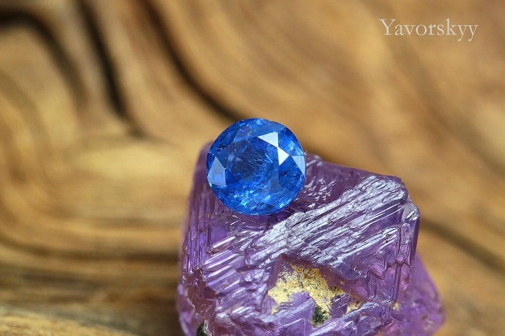 A Picture of Cobalt blue Spinel Vietnam 0.22 ct