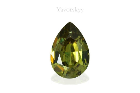 The image of demantoid 0.61 ct top view