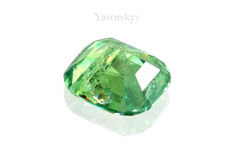 Bottom view image of demantoid 1.45 carats