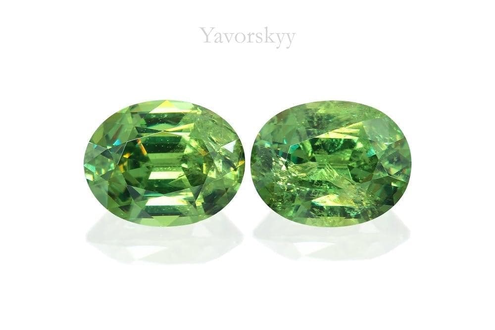 Demantoid 2.32 cts / 2 pcs - Yavorskyy