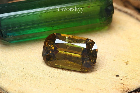 Demantoid cushion shape 2.42 carats image