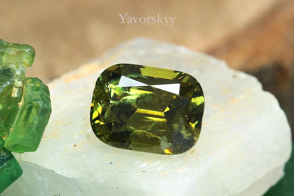 Demantoid cushion shape 2.69 carats image