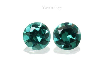 Green Tourmaline 0.15 ct/ 2 pcs