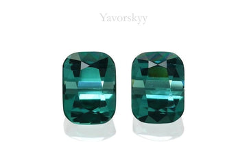 Green Tourmaline 0.46 ct  / 2 pcs