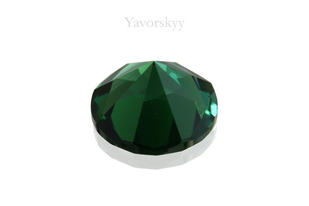 Round Cut Green Tourmaline