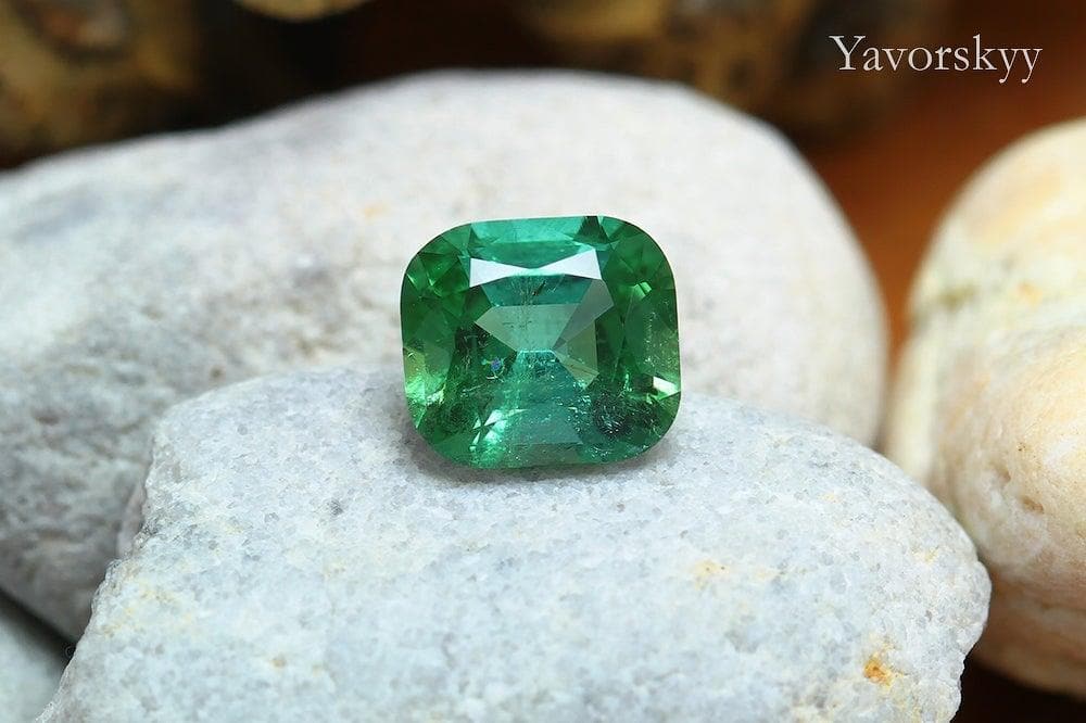 Natural green tourmaline 0.63 carat