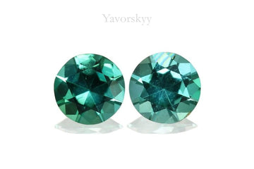 Green Tourmaline 0.79 ct / 2 pcs
