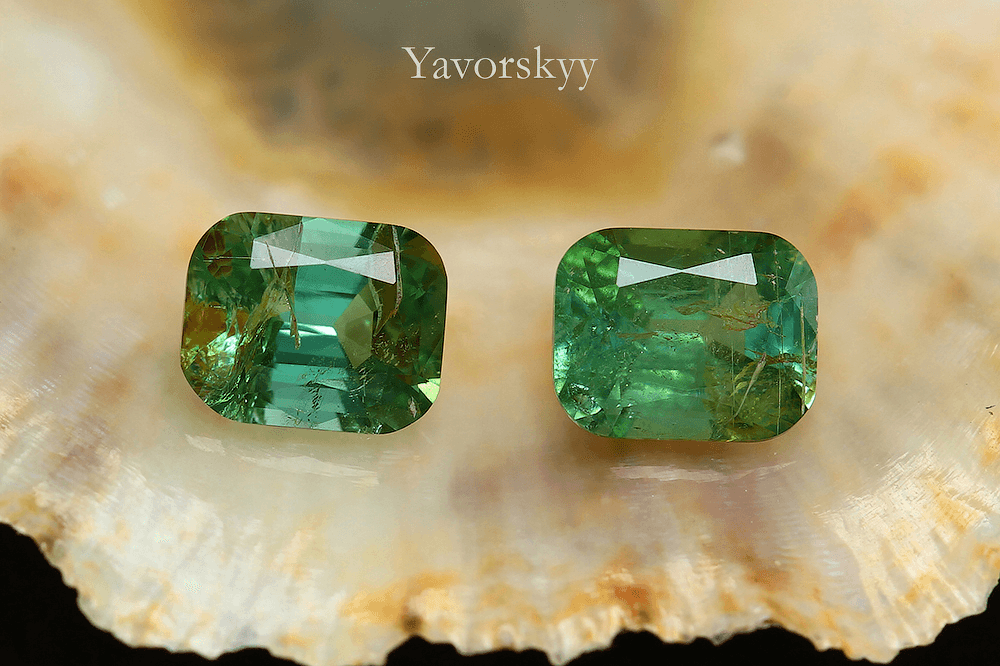 Natural green tourmaline 0.80 carat