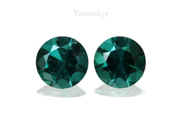 Green Tourmaline 0.82 ct/ 2 pcs