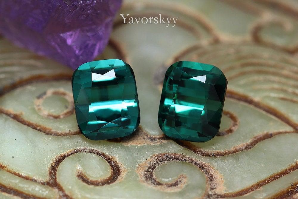Natural green tourmaline 1.36 carats
