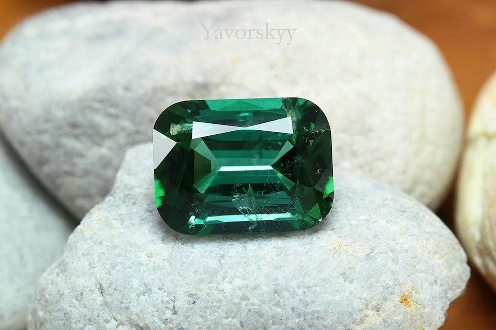 Natural green tourmaline 1.70 carats