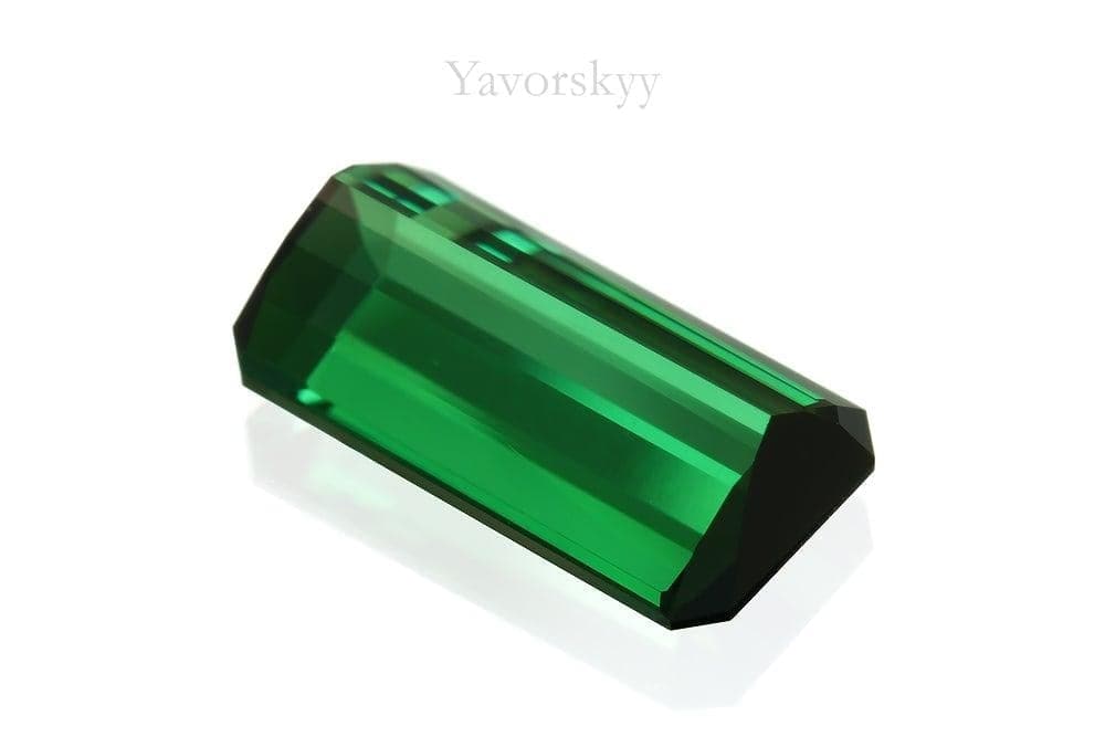 1.82 carats octagonal shape tourmaline bottom view image