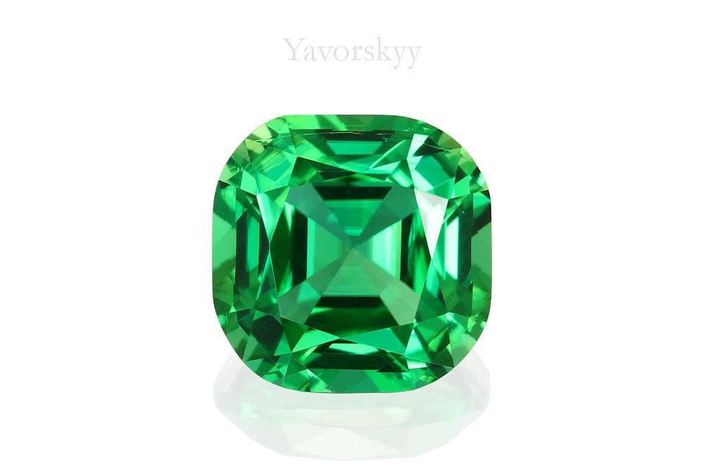 Photo of pretty green tourmaline 2.58 cts