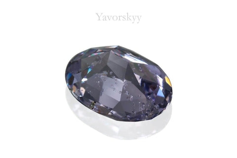 Grey Spinel Faceted