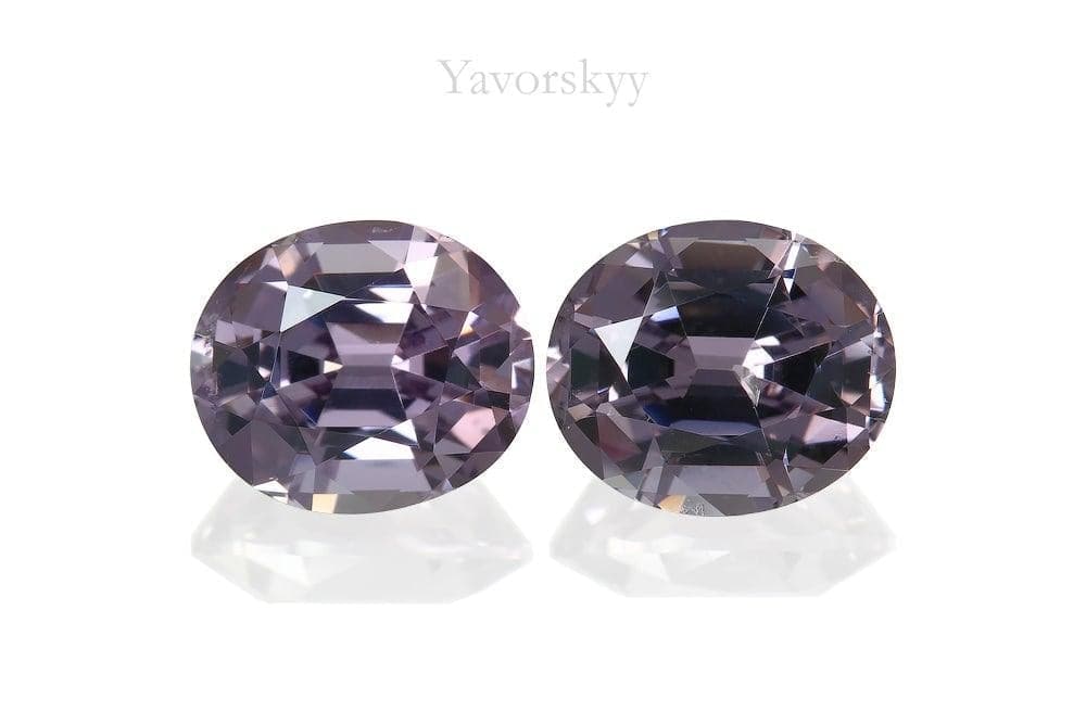 Grey Spinel 1.99 cts / 2 pcs - Yavorskyy