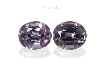 Grey Spinel 1.99 cts / 2 pcs