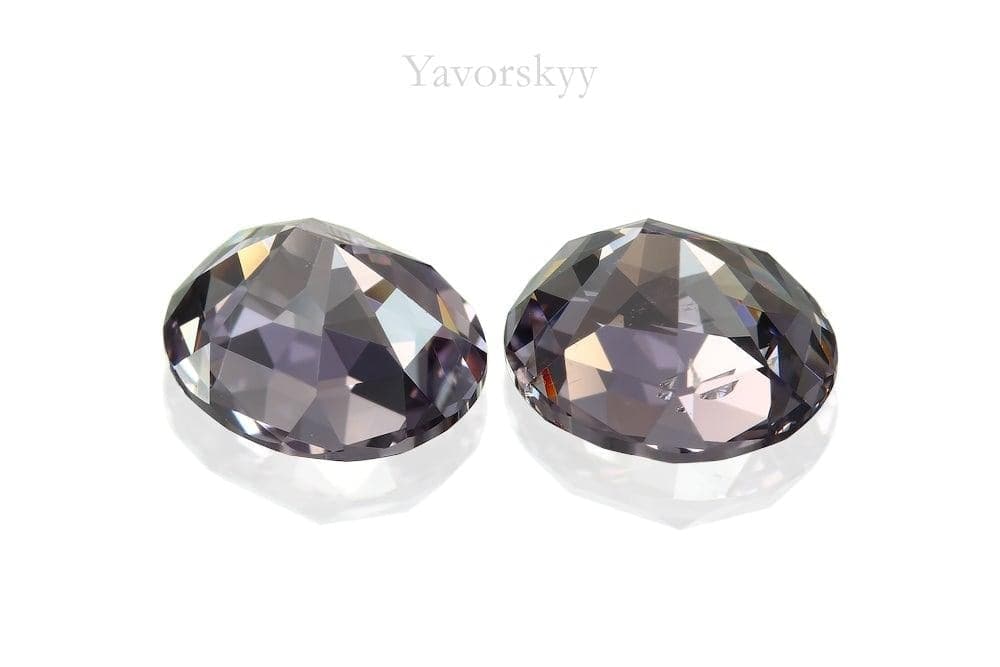 Grey Spinel 1.99 cts / 2 pcs - Yavorskyy