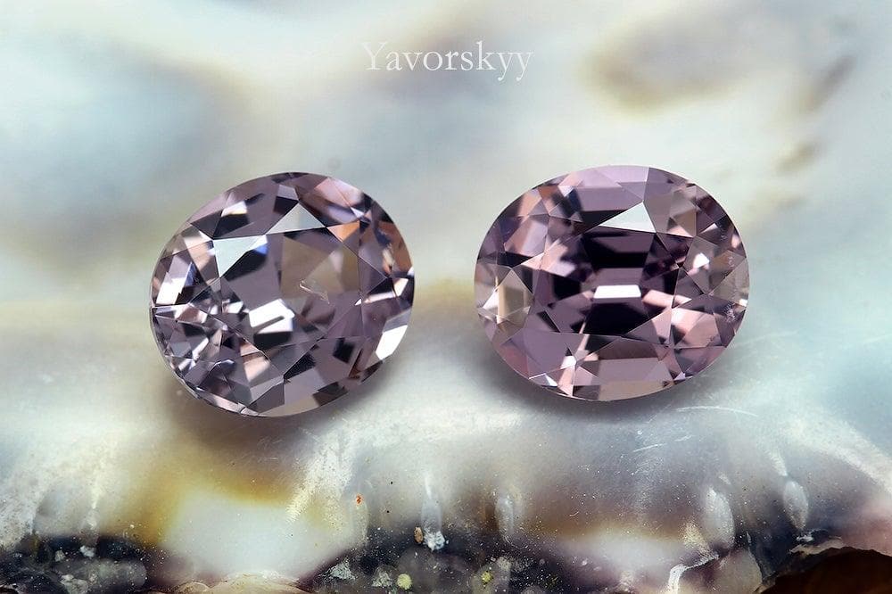 Grey Spinel 1.99 cts / 2 pcs - Yavorskyy