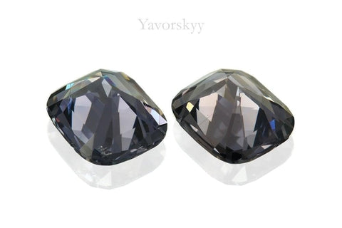 Grey Spinel 2.01 cts / 2 pcs - Yavorskyy