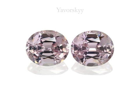 Grey Spinel 2.92 cts / 2 pcs - Yavorskyy