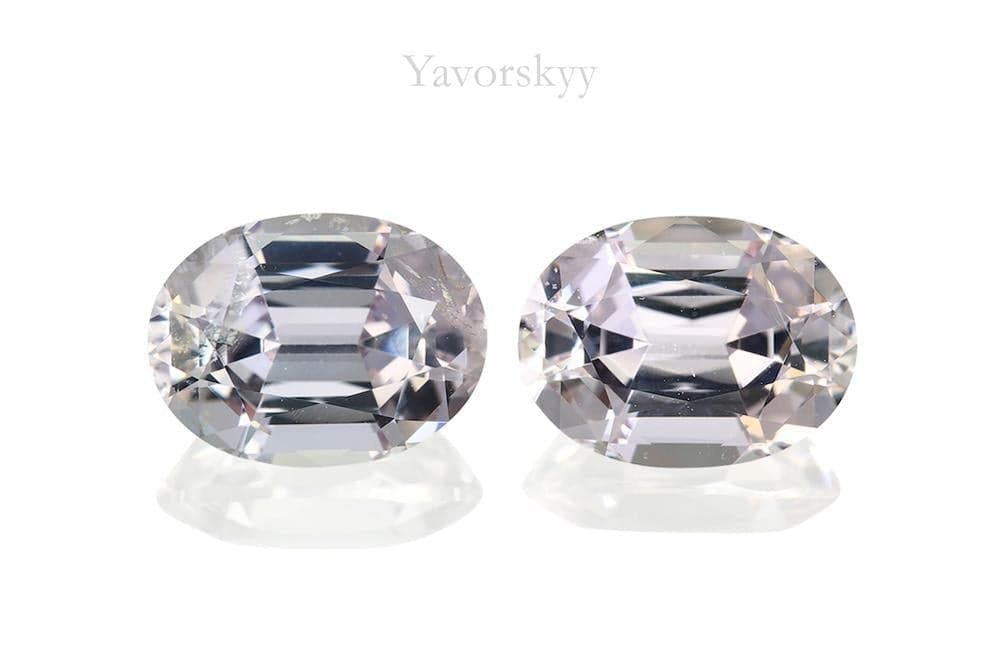Grey Spinel 2.96 cts / 2 pcs - Yavorskyy