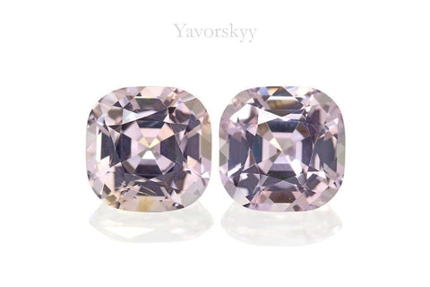 Grey Spinel 3.65 cts / 2 pcs - Yavorskyy