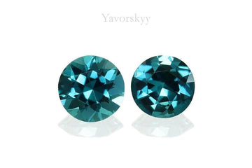 Indigo Blue Tourmaline 0.62 ct / 2 pcs