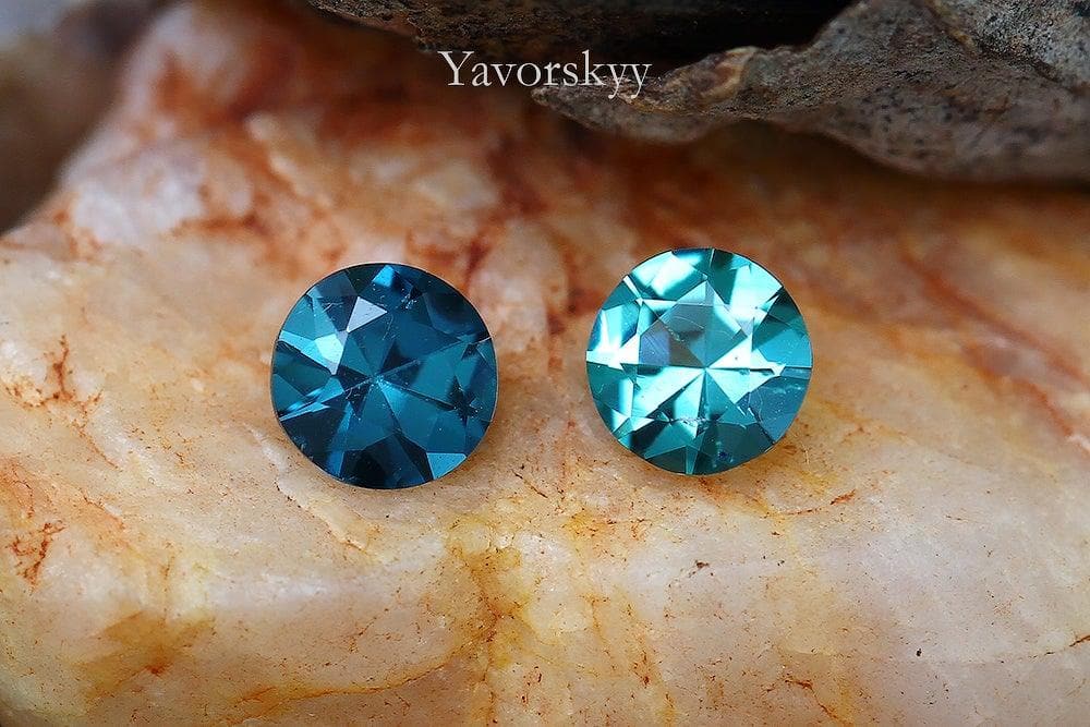 Indigo Tourmaline 0.25 ct/ 2 pcs - Yavorskyy