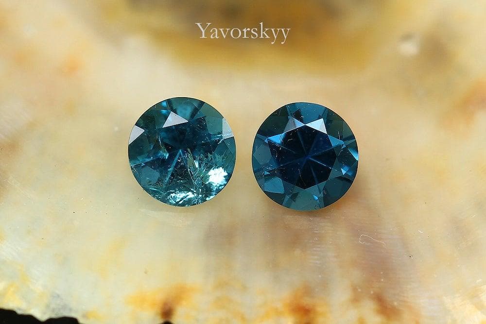 Natural indigo tourmaline 0.27 carat