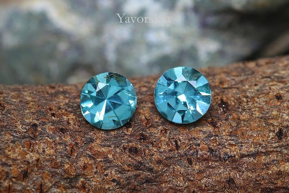 Indigo Tourmaline 0.30 ct/ 2 pcs - Yavorskyy