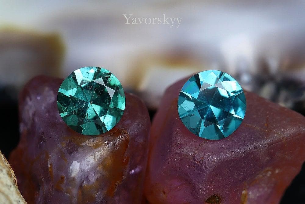 Natural indigo tourmaline 0.47 carat
