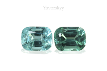 Indigo Tourmaline 0.61 ct / 2 pcs