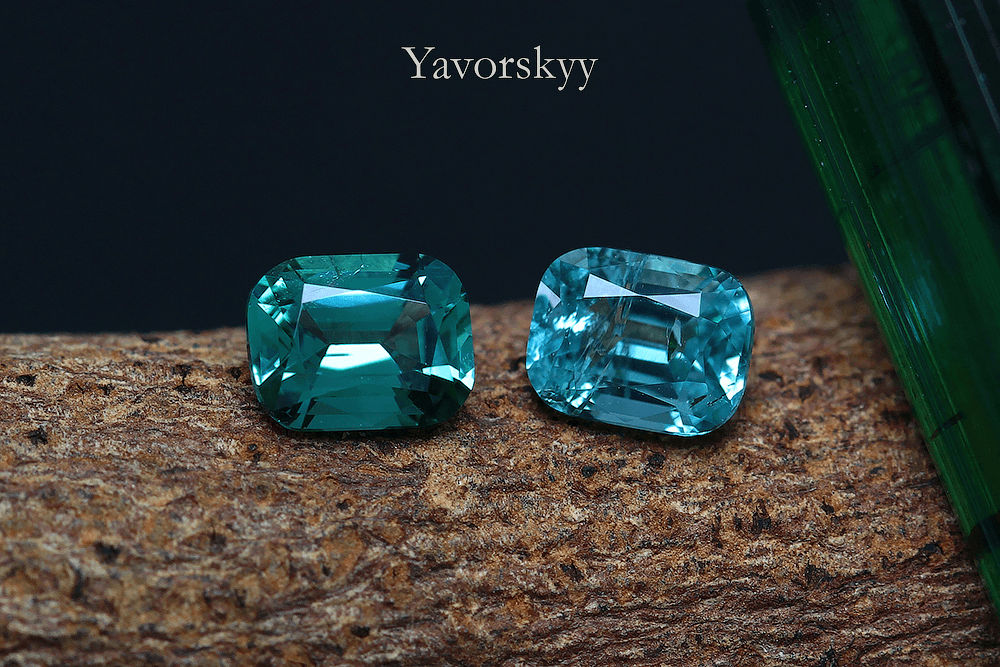 Natural indigo tourmaline 0.61 carat