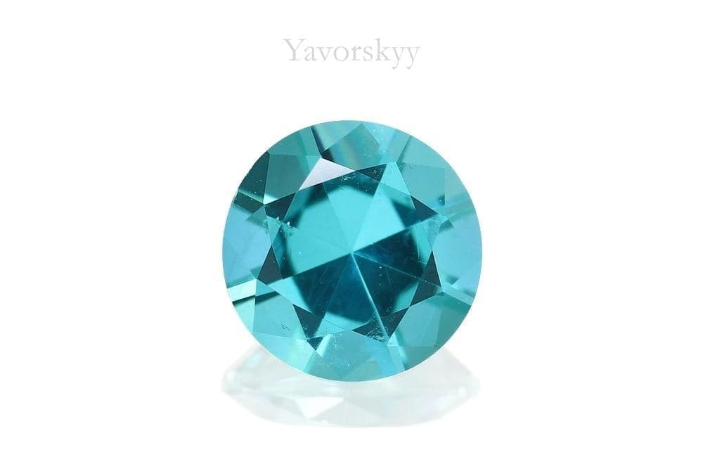Blue tourmaline 0.79 cts top view picture