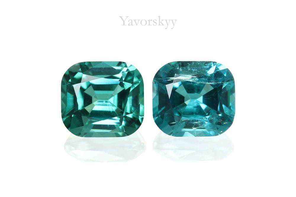 Indigo Tourmaline 0.90 ct / 2 pcs - Yavorskyy