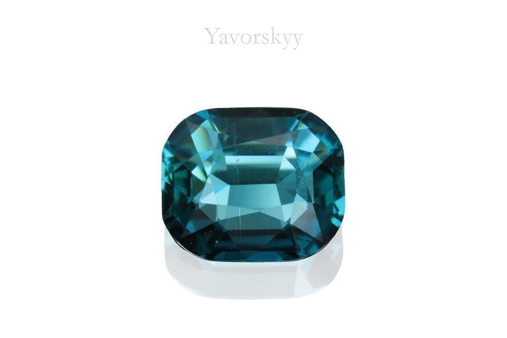 Cushion shape tourmaline 0.97 ct top view image