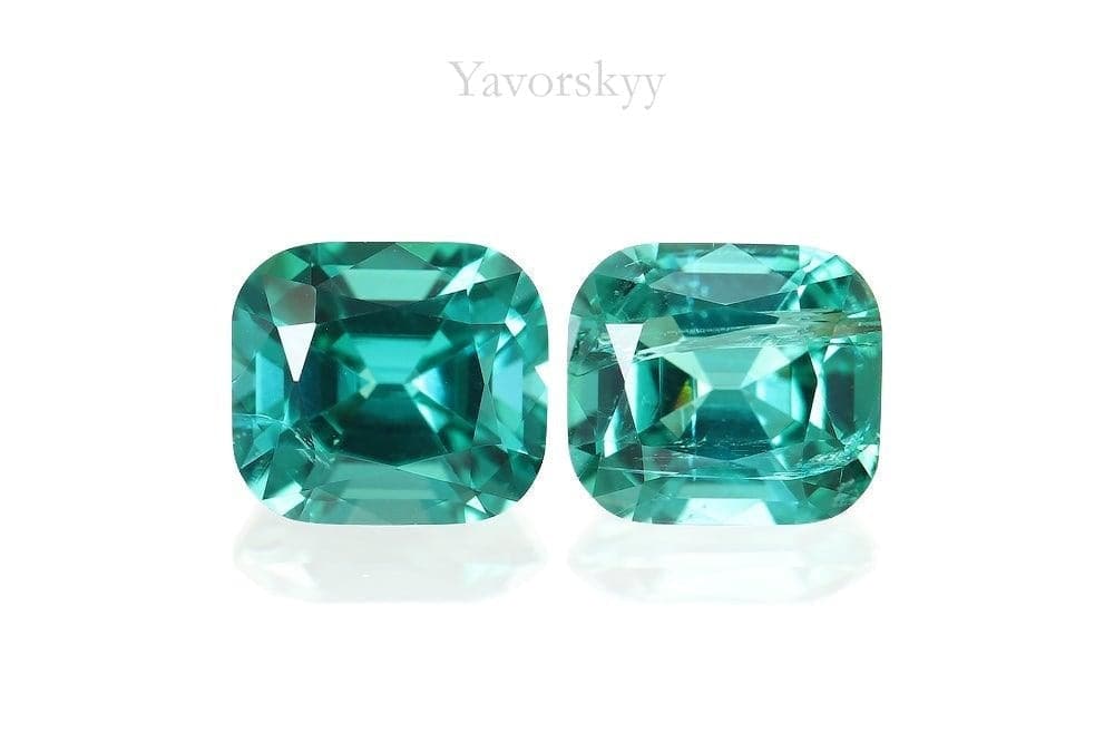 Indigo Tourmaline 1.00 ct / 2 pcs - Yavorskyy
