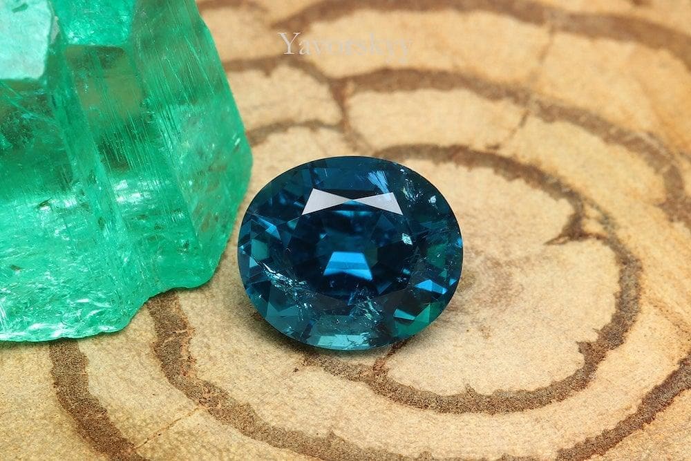 A photo of 1.18 ct indigo blue tourmaline