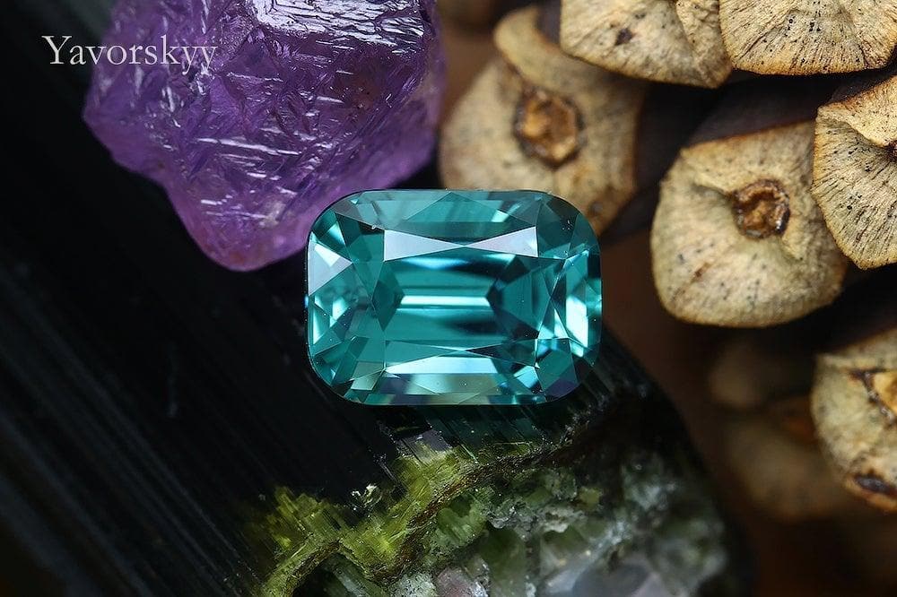 Photo of blue tourmaline 1.46 cts
