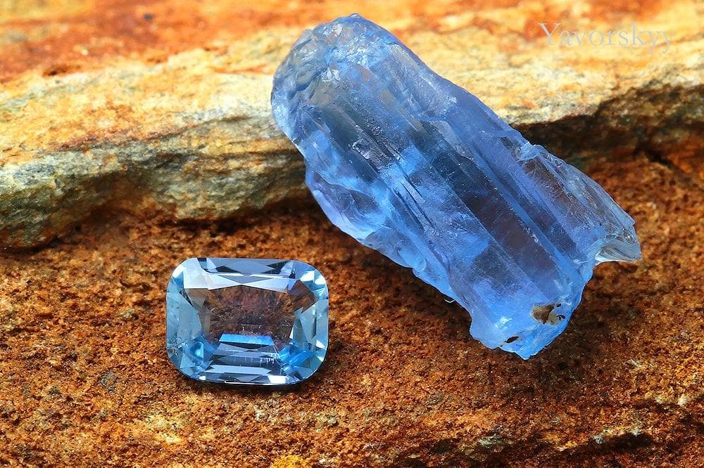 Jeremejevite 0.19 ct - Yavorskyy