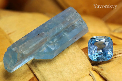 Jeremejevite 0.24 ct - Yavorskyy