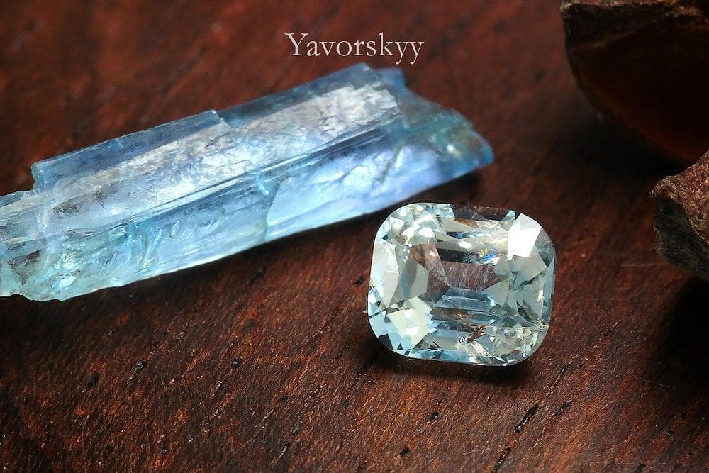 Jeremejevite 0.39 ct - Yavorskyy