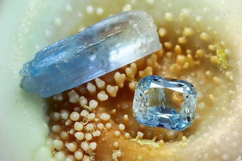 Jeremejevite 0.71 ct - Yavorskyy