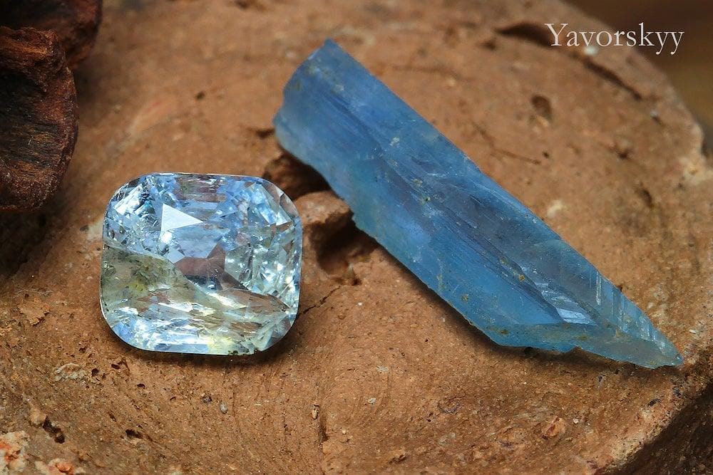 Jeremejevite 0.94 ct - Yavorskyy