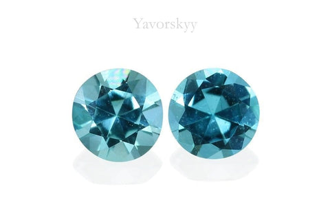 Picture of top view of tourmaline 0.29 ct match pair