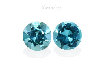 Lagoon Blue Tourmaline 0.29 ct / 2 pcs
