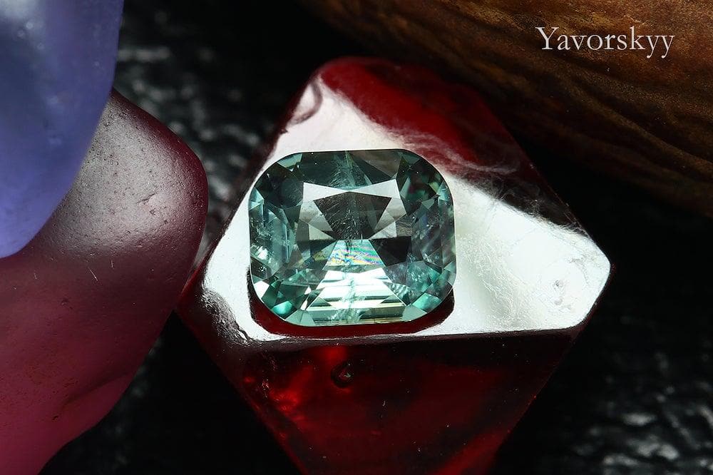 Lagoon tourmaline cut