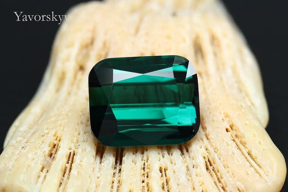 A picture of pretty blue tourmaline 6.79 cts